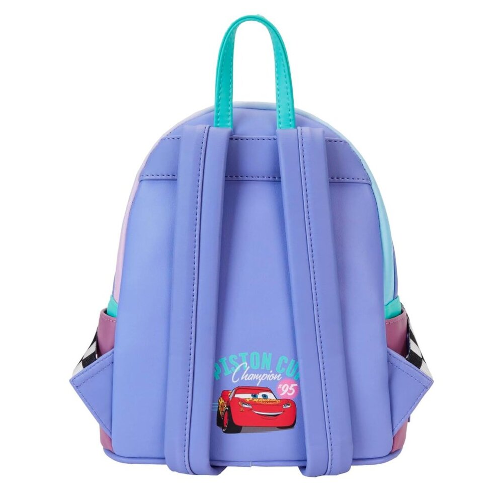 Loungefly Disney Pixar Cars Flo's Diner Mini Backpack Amazon Exclusive NWT - Picture 3 of 8